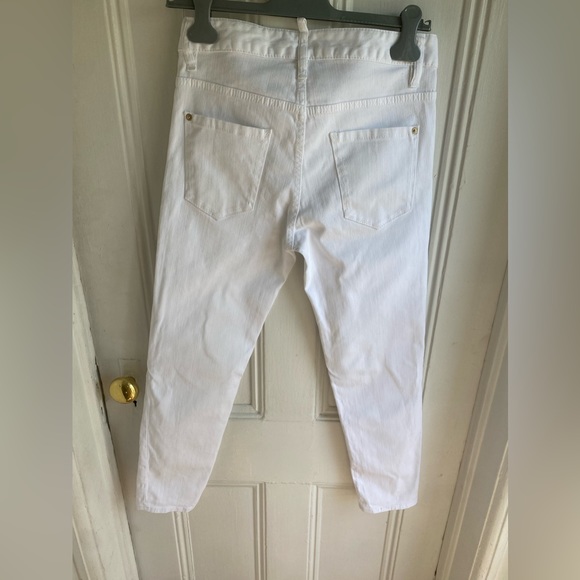 DSQUARED2 SUPER SKINNY JEANS IN STRETCH COTTON DENIM Sz 38IT - Picture 4 of 13